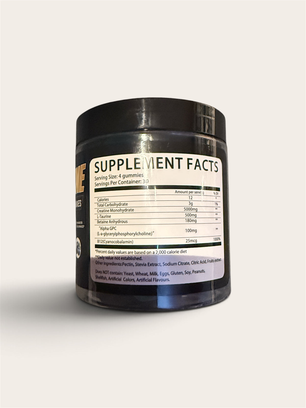 Real Fit 5000MG Creatine Gummies 120 Bulk Pack!